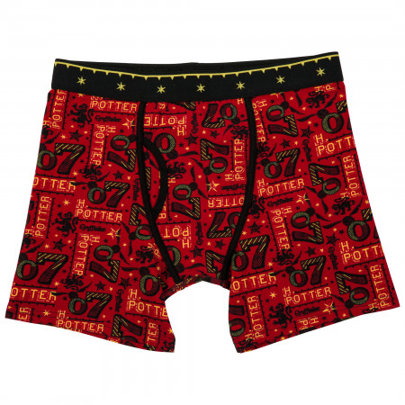 Harry Potter Quidditch All Over Print Boxer Briefs
